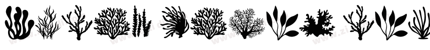 Coral waves Regular字体转换
